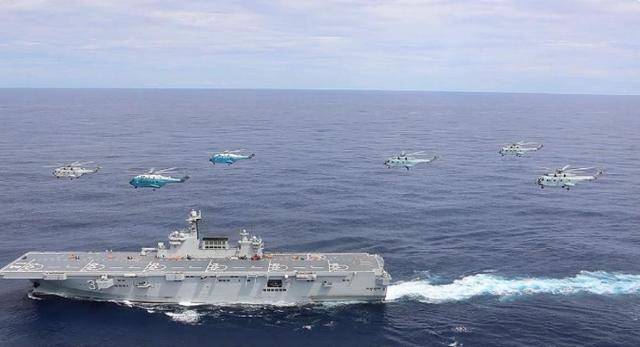 日本挑衅辽宁舰后，亚太同时出现7支舰队，美媒：解放军全球最强