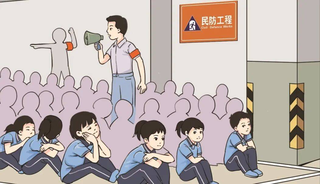 空袭避难常识一文速览→