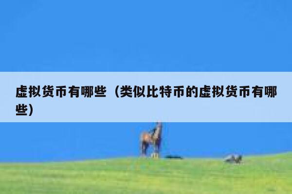 关于人民币的虚拟货币的信息